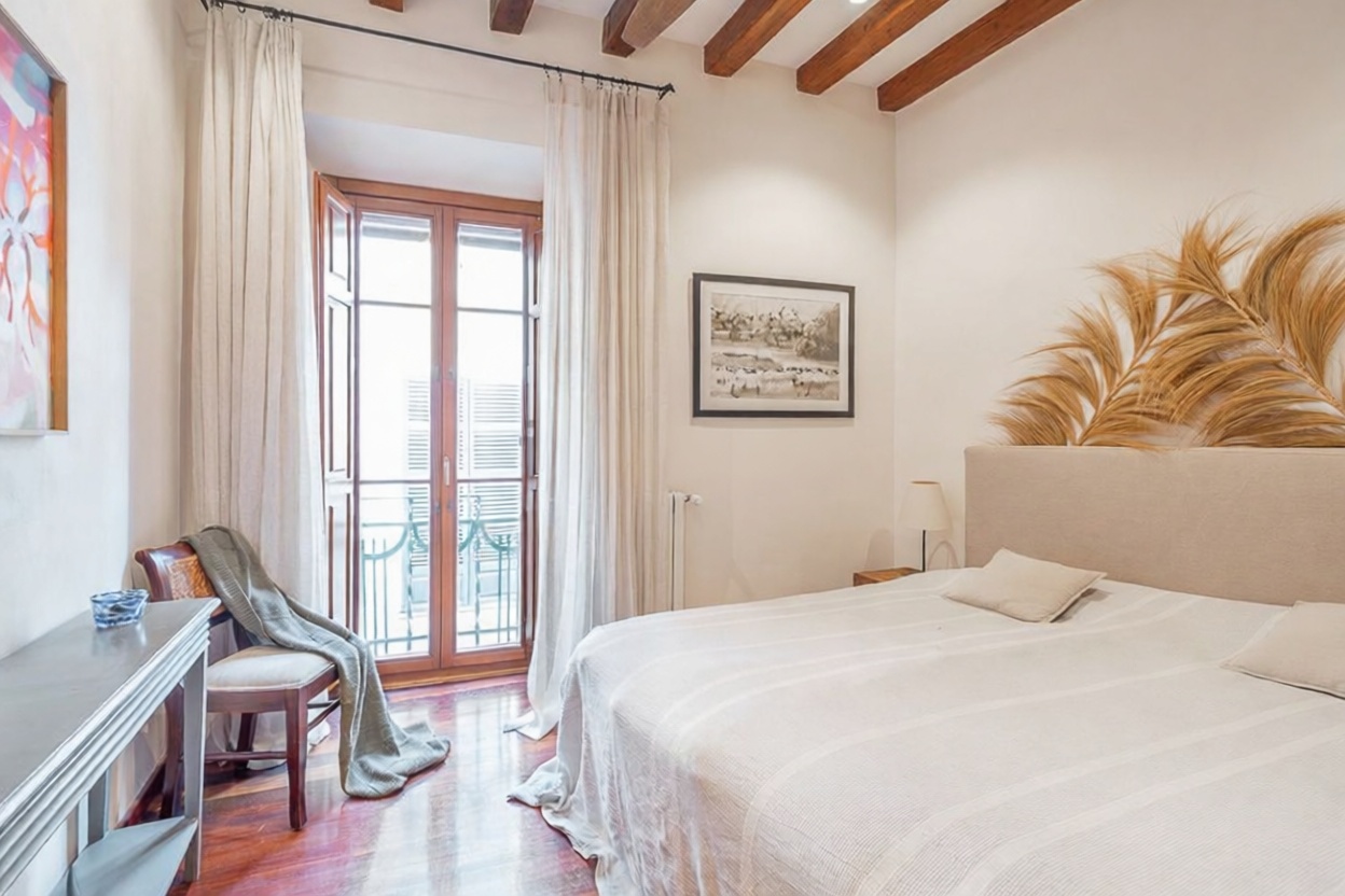 Flat for sale frontline beach in Antigua — Bedroom