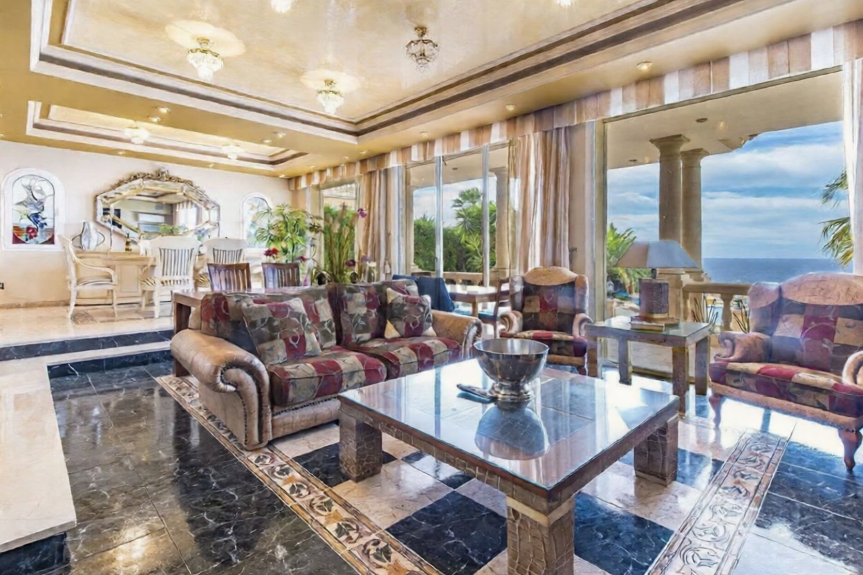 Chalet en venta con acceso directo a la playa en Llucmajor — Salón