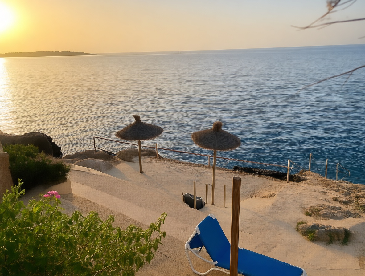 Wohnung zum Verkauf in direkter Strandlage in Calvià — Meerblick