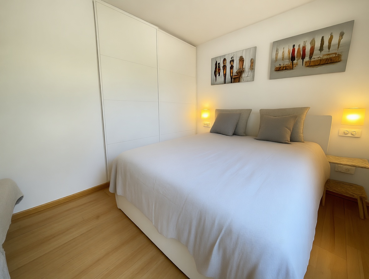 Wohnung zum Verkauf in direkter Strandlage in Calvià — Schlafzimmer