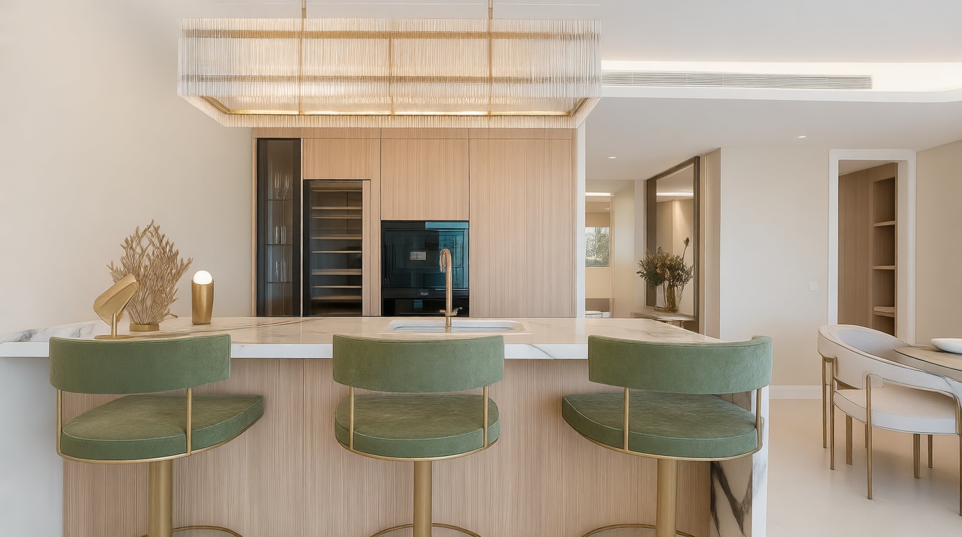Flat for sale frontline beach in Marbella — Kitchen