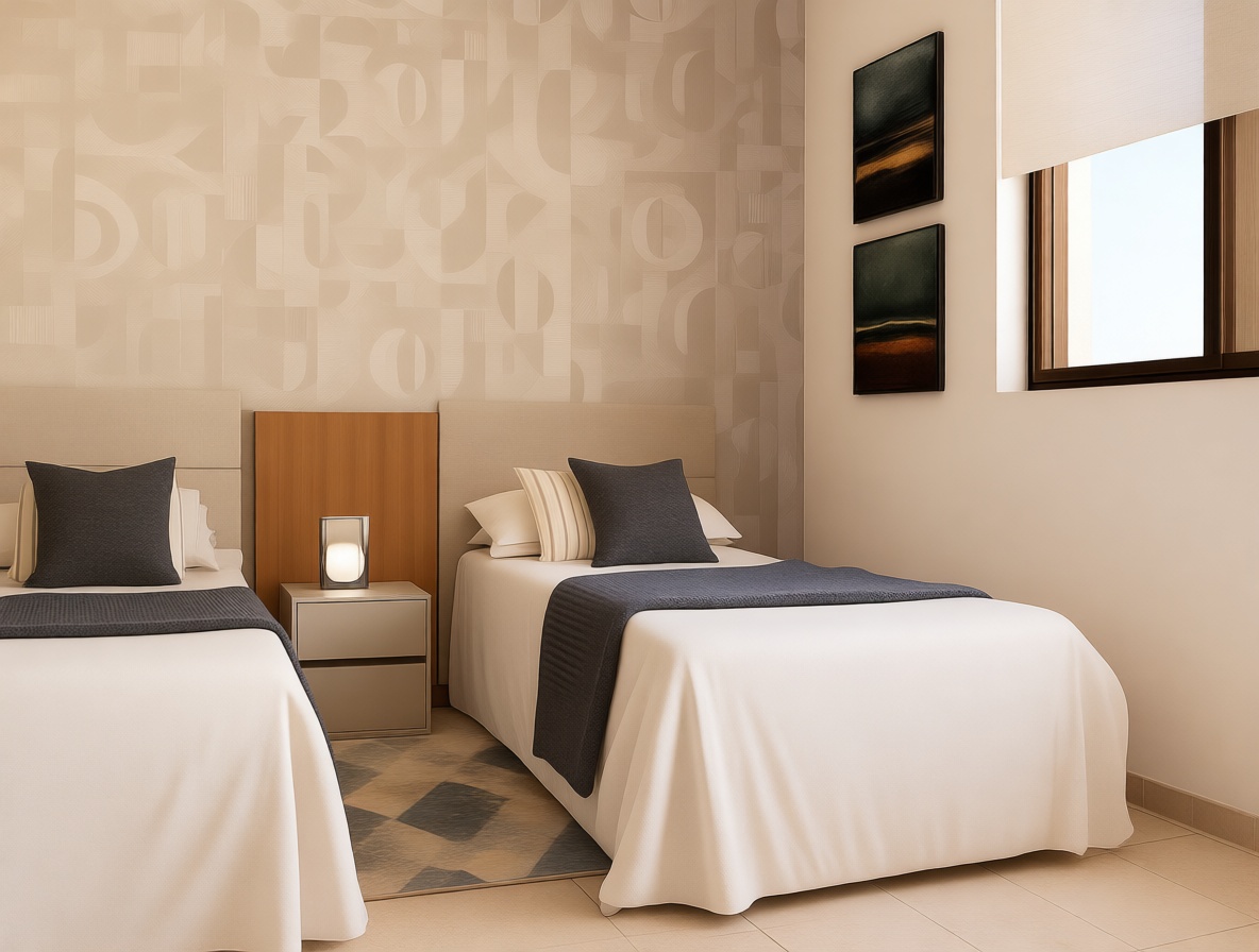 Flat for sale frontline beach in Ajo — Bedroom