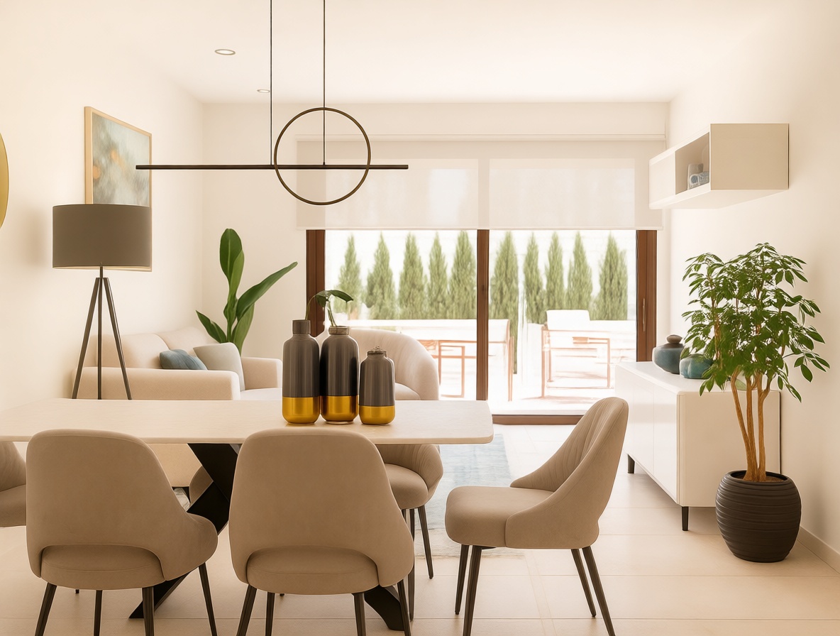 Flat for sale frontline beach in Ajo — Dining room