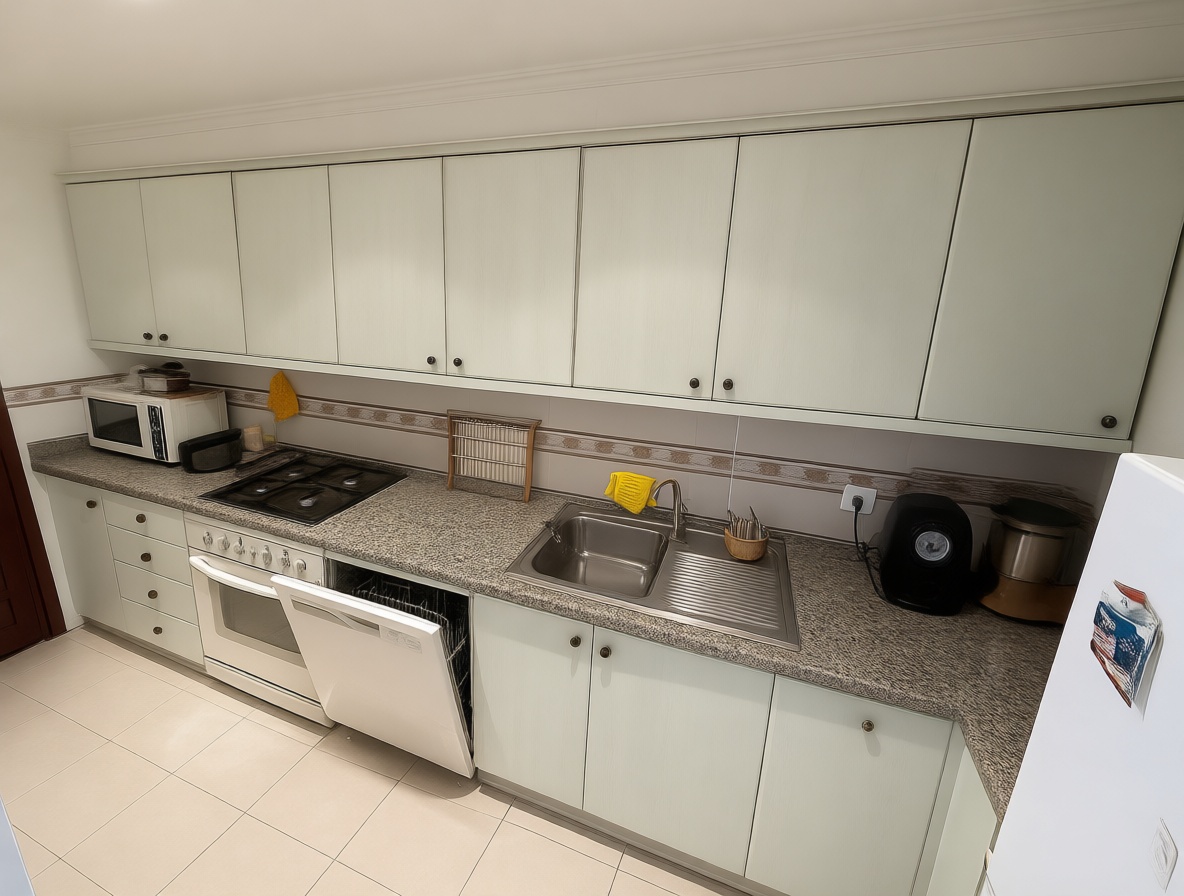 Flat for sale frontline beach in Calpe — Kitchen