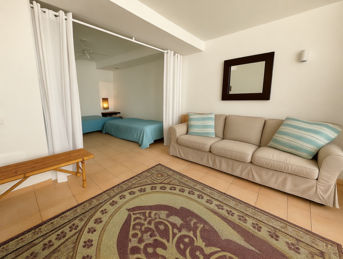 Piso en venta en primera línea de playa en Sant Josep de sa Talaia — Salón