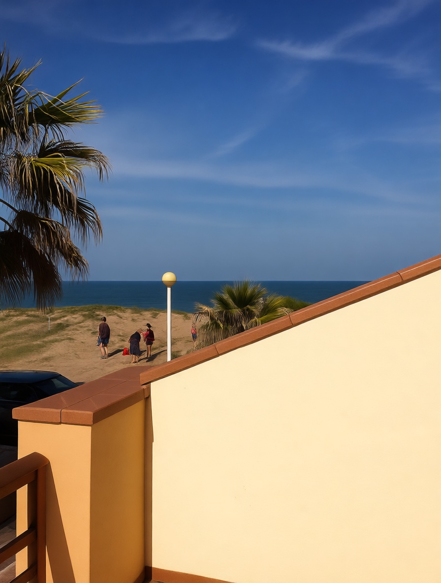 Chalet for sale with direct beach access in Tavernes de la Valldigna — Sea view
