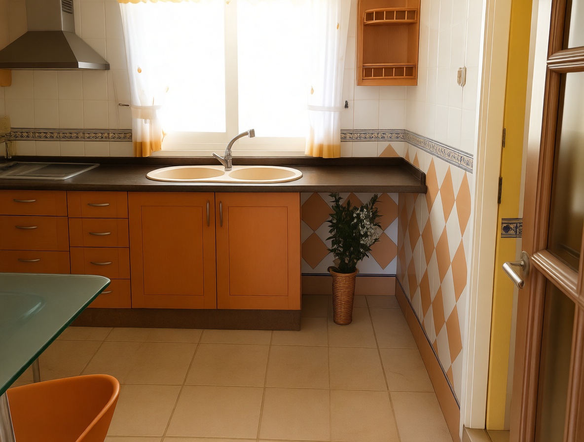 Chalet for sale with direct beach access in Tavernes de la Valldigna — Kitchen