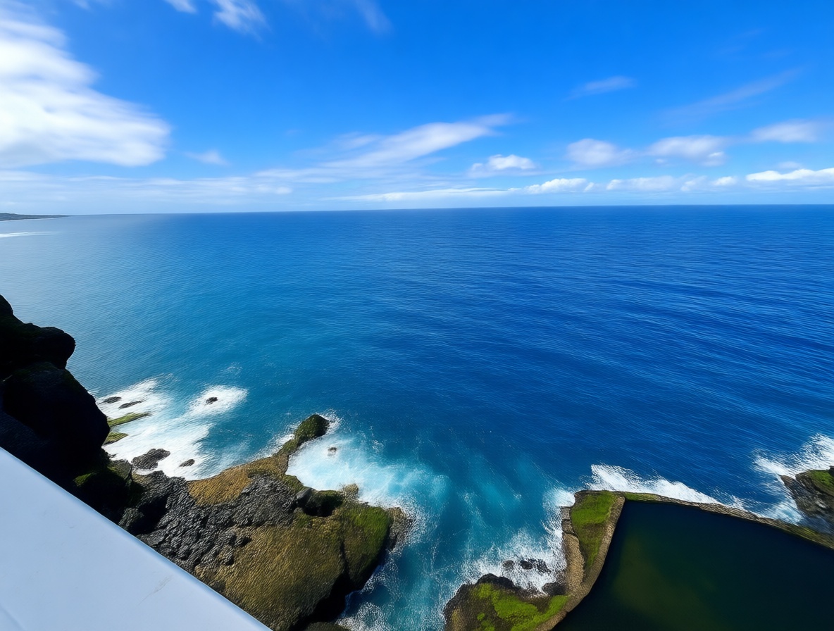 Piso en venta en primera línea de playa en Los Realejos — Vista mar
