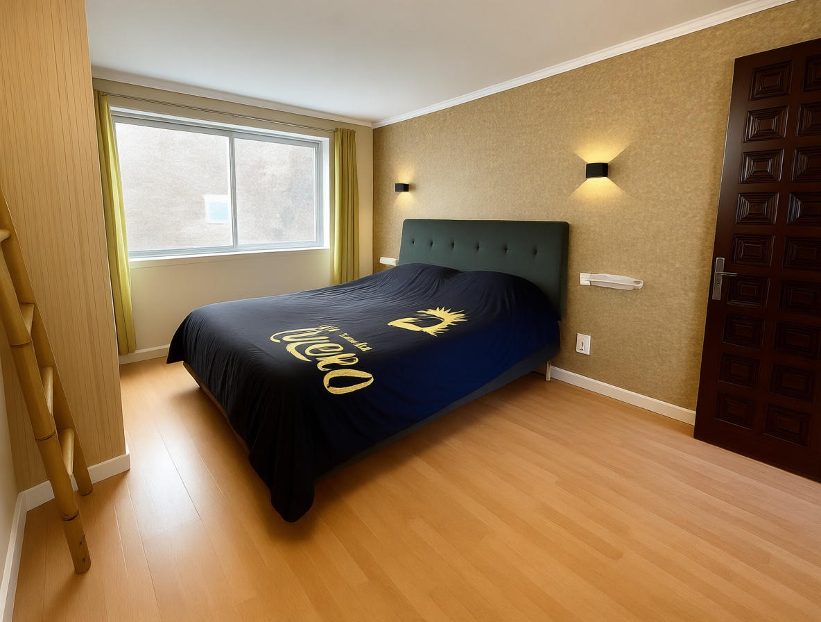 Piso en venta en primera línea de playa en Los Realejos — Dormitorio