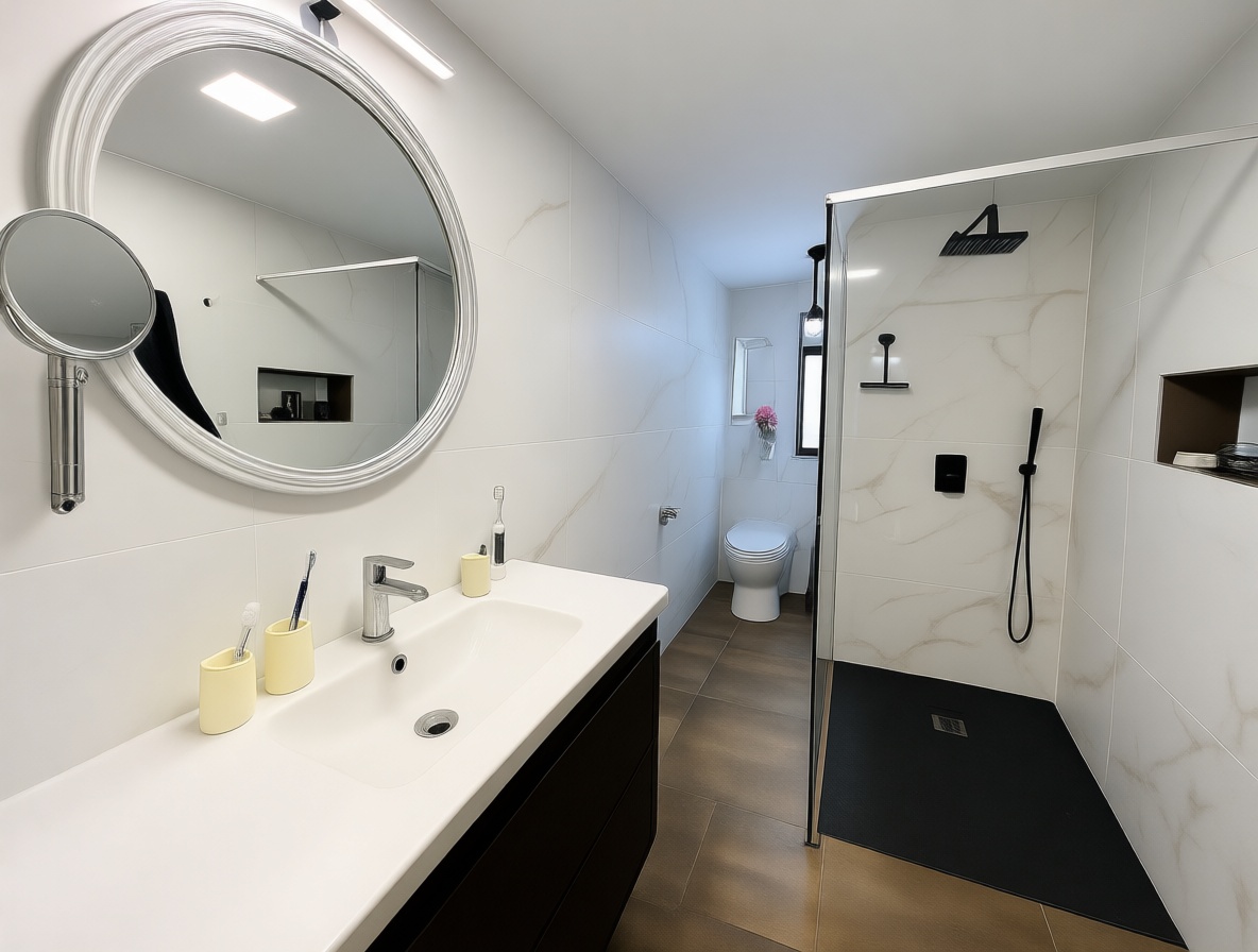 Piso en venta en primera línea de playa en Los Realejos — Baño