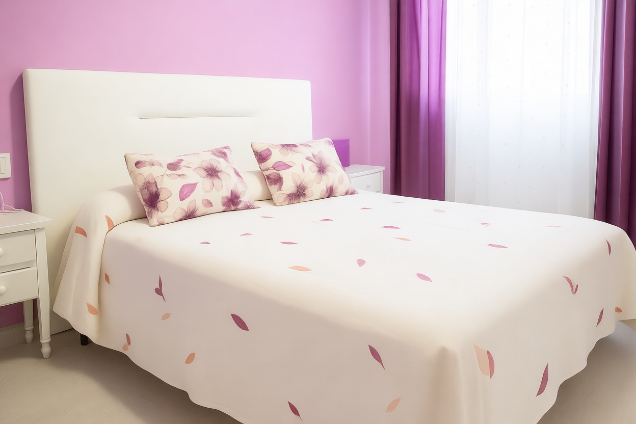Appartement en première ligne de plage à Torrevieja — Chambre