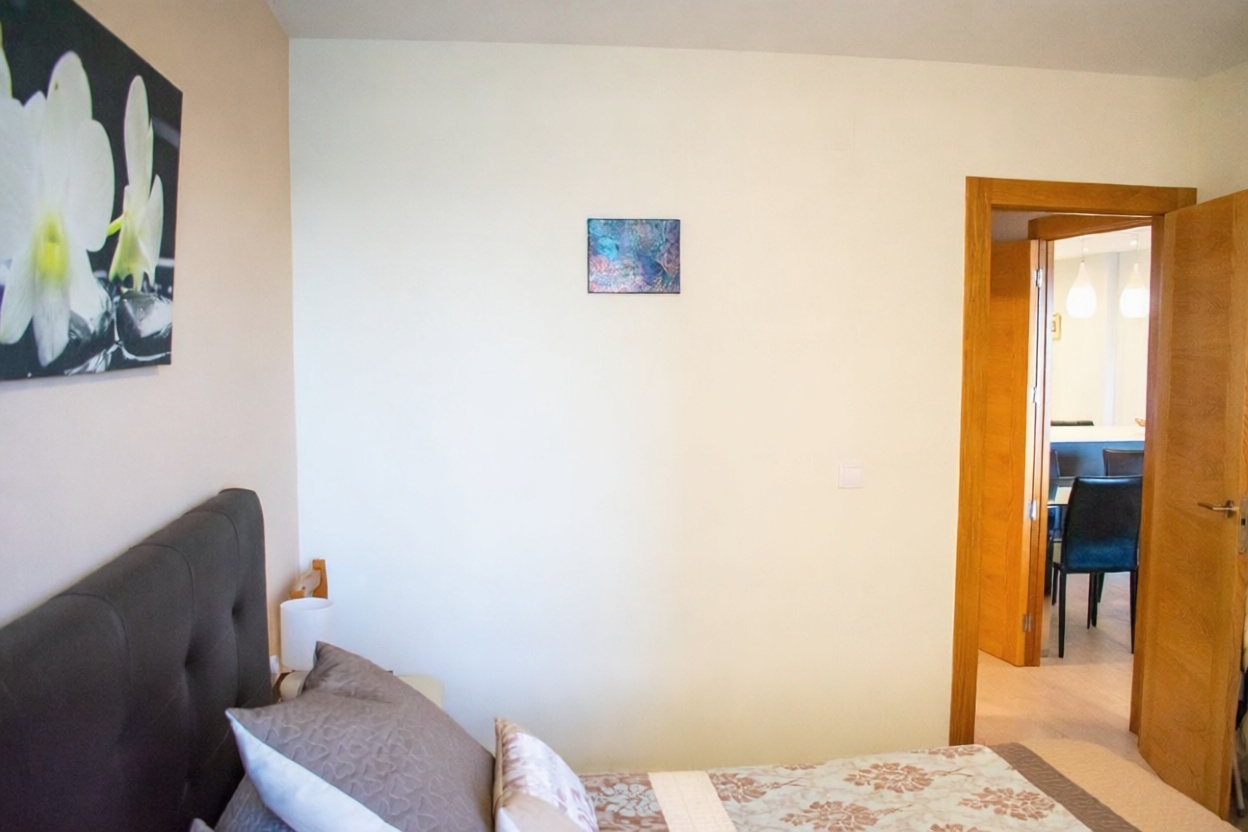 Appartement en première ligne de plage à Torrevieja — Chambre
