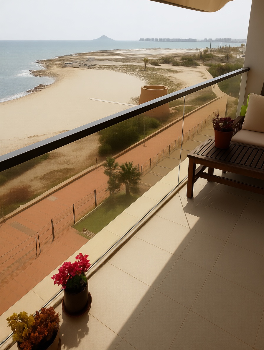 Квартира на продажу на первой линии пляжа в La Manga del Mar Menor