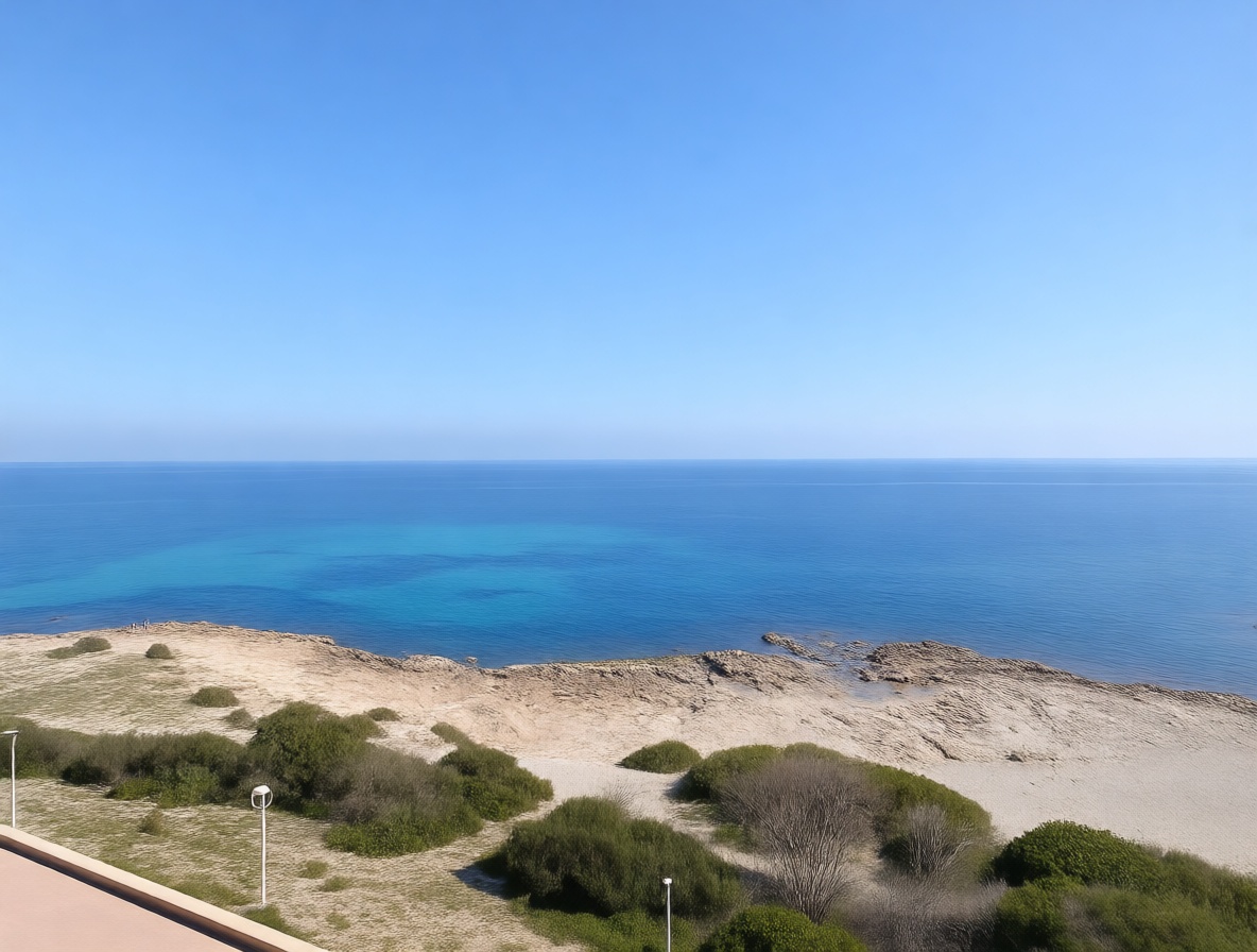 Квартира на продажу на первой линии пляжа в La Manga del Mar Menor — Морской вид