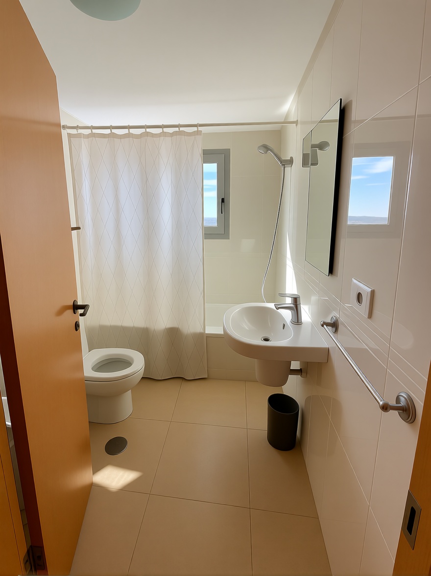 Piso en primera línea de playa en La Manga del Mar Menor — Dormitorio