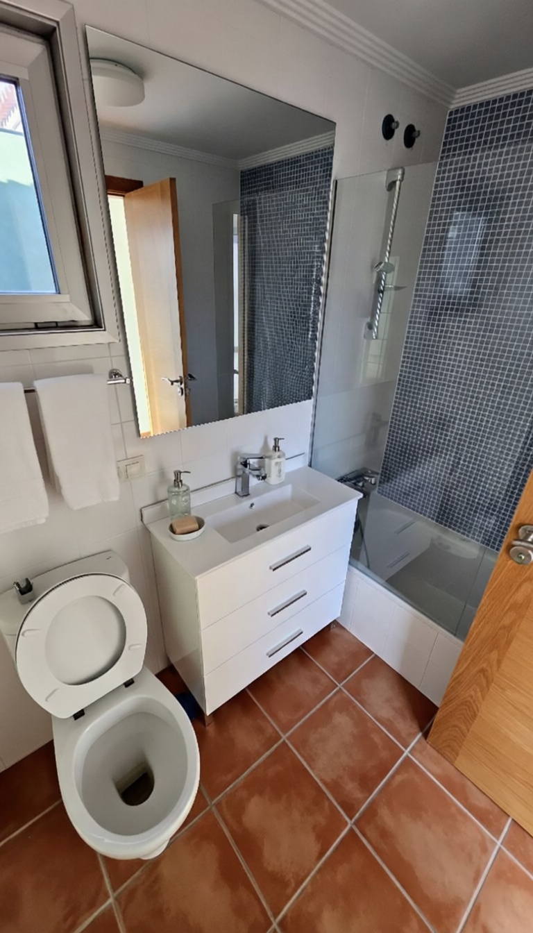 Chalet zum Verkauf mit direktem Strandzugang in Fuerteventura — Bad