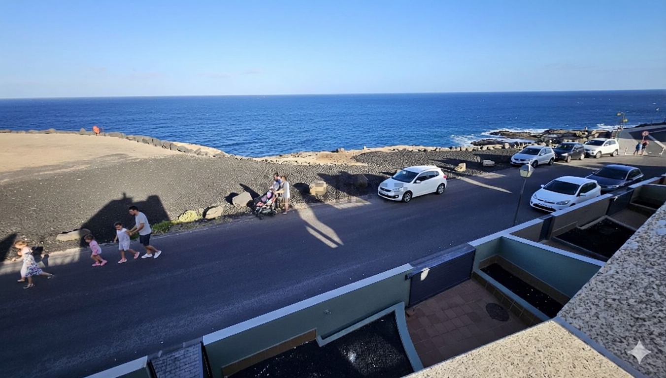 Шале с прямой выход на пляж в Fuerteventura — Спальня