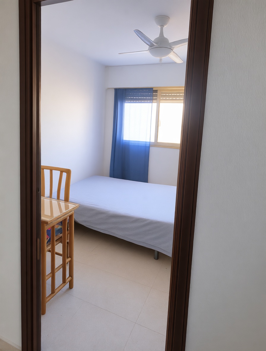 Piso en primera línea de playa en San Pedro del Pinatar — Dormitorio