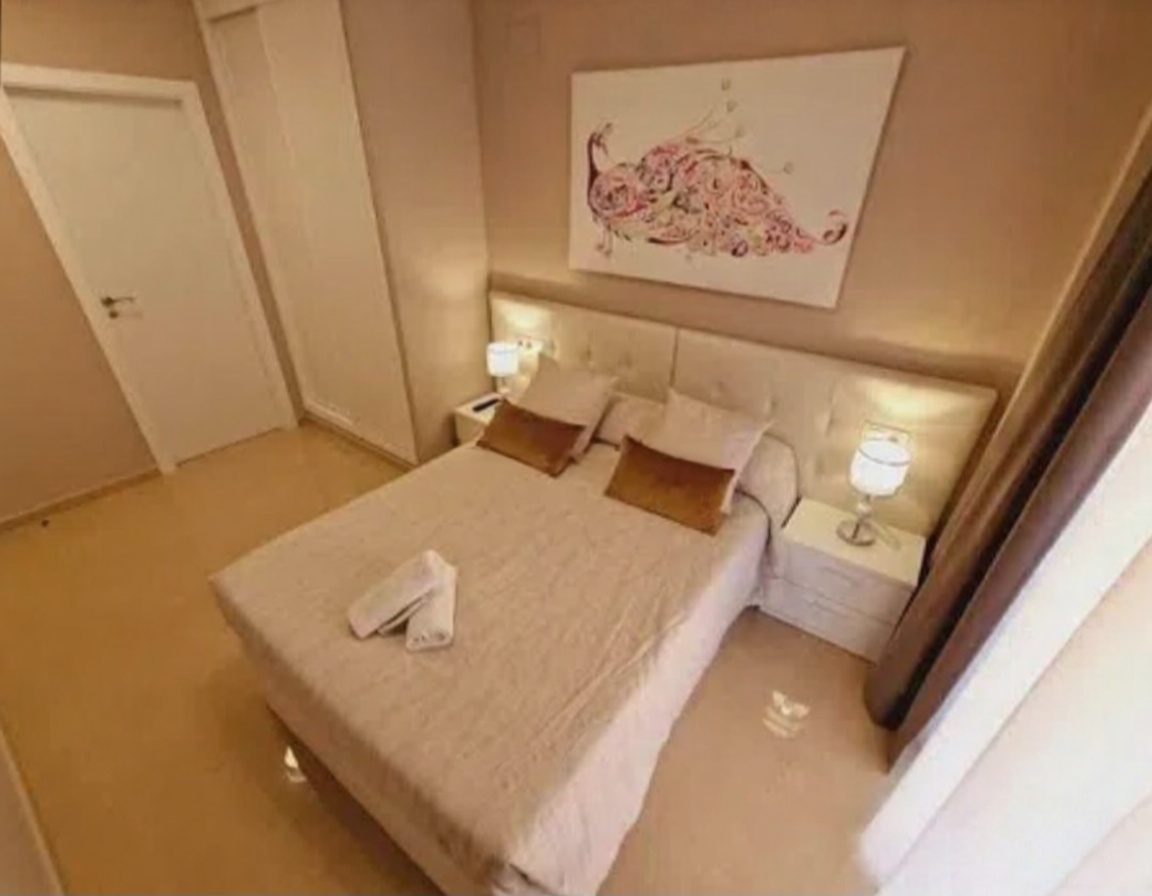 Flat for sale frontline beach in Oropesa del Mar — Bedroom