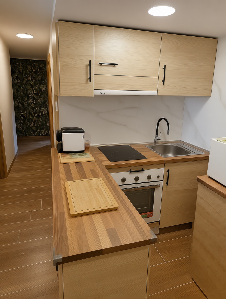Piso en venta en primera línea de playa en Benicasim/Benicàssim — Cocina