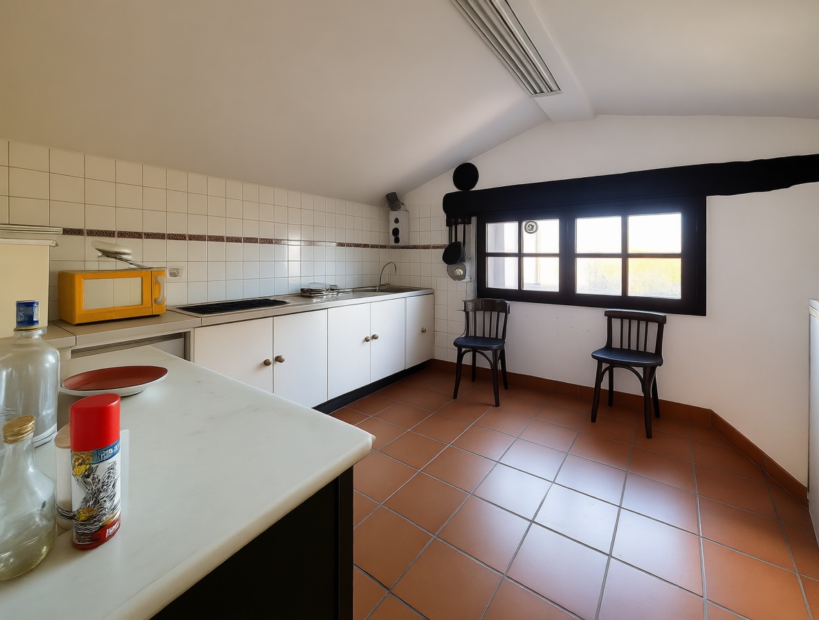 Chalet with direct beach access in Ribadesella — Kitchen