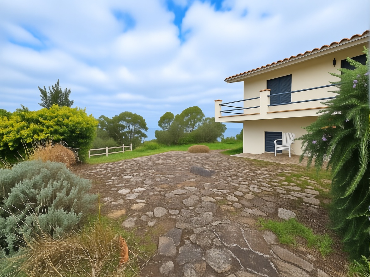 Chalet with direct beach access in Ribadesella — Sea view