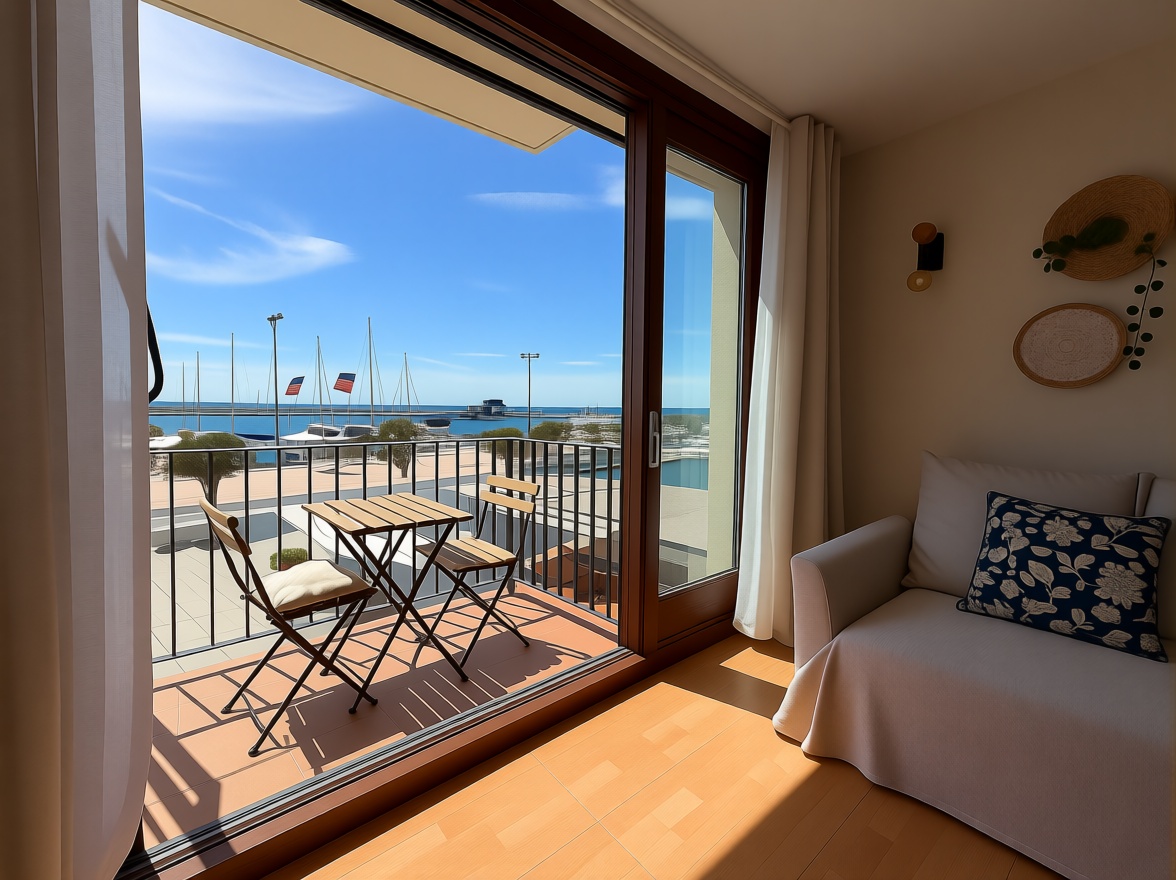 Flat for sale frontline beach in Cambrils — Sea terrace