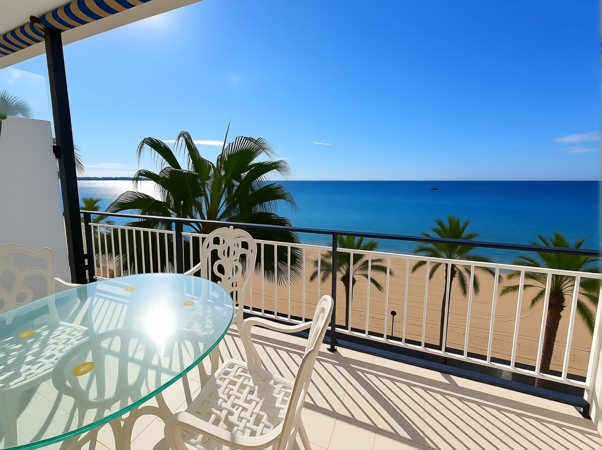 Квартира на продажу на первой линии пляжа в Salou