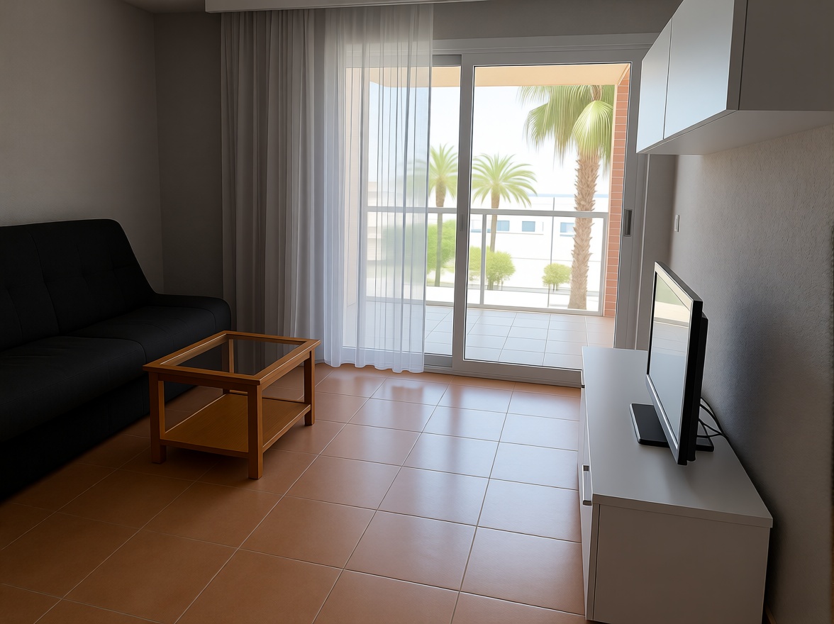 Wohnung zum Verkauf in direkter Strandlage in Salou — Schlafzimmer