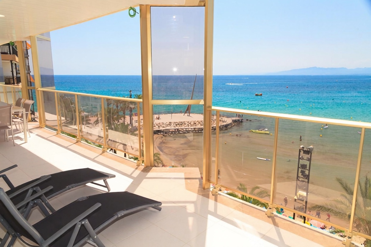 Wohnung zum Verkauf in direkter Strandlage in Salou
