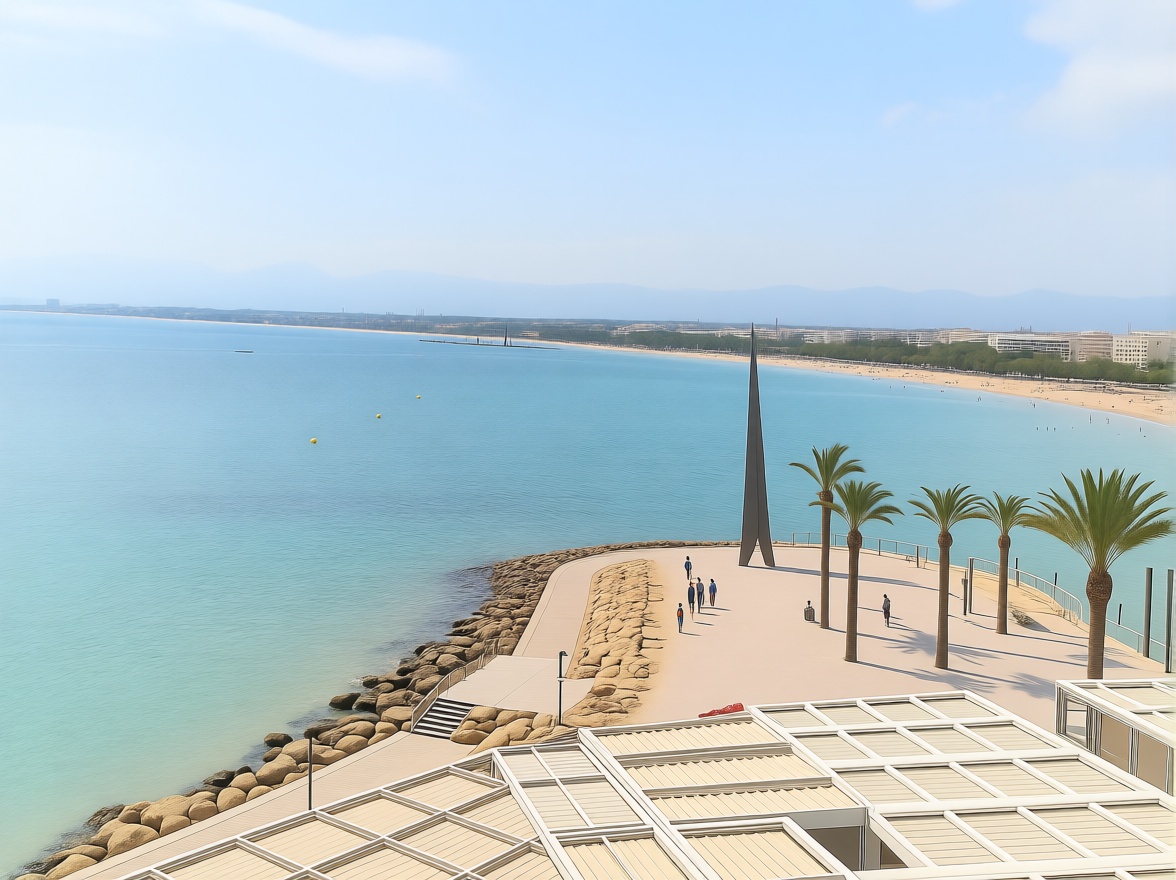 Wohnung zum Verkauf in direkter Strandlage in Salou — Meerterrasse