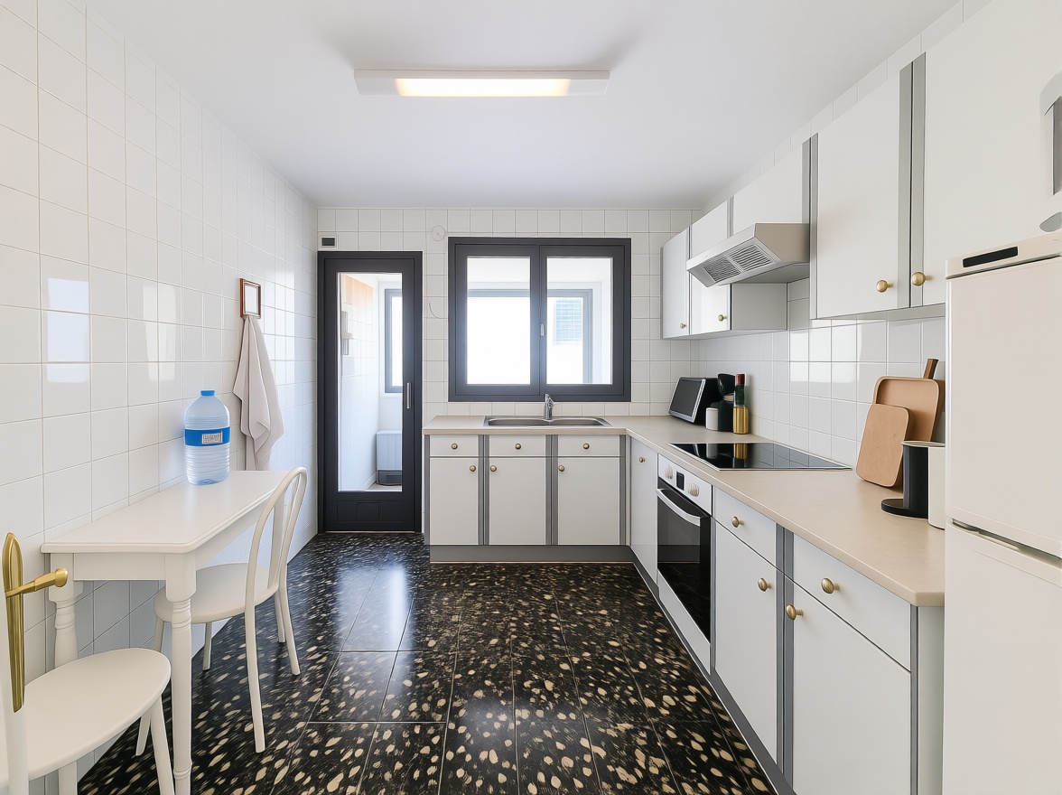 Wohnung zum Verkauf in direkter Strandlage in Salou — Küche