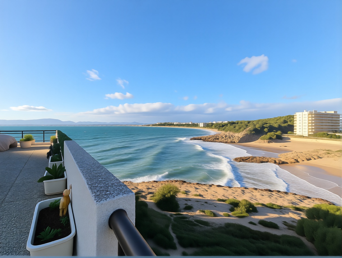 Мансарда на продажу на первой линии моря в Salou — Морская терраса