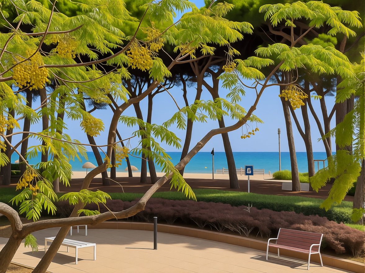 Piso en venta en primera línea de playa en La Pineda — Vista mar