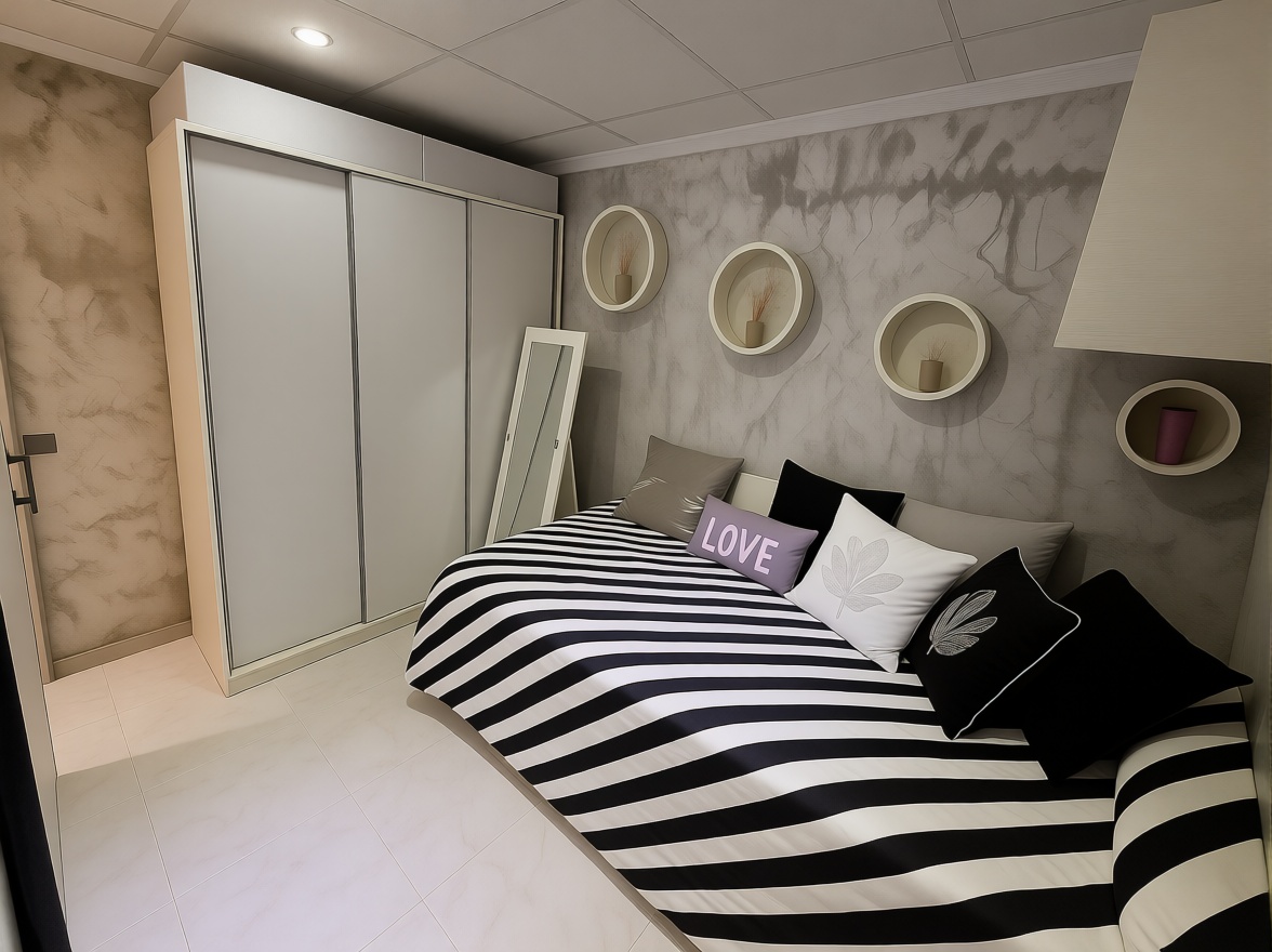 Piso en venta en primera línea de playa en La Pineda — Dormitorio