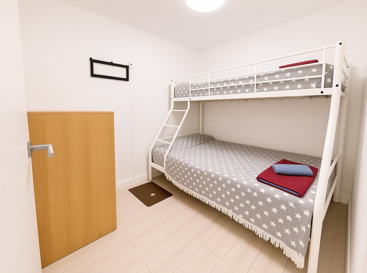Piso en venta en primera línea de playa en La Pineda — Dormitorio