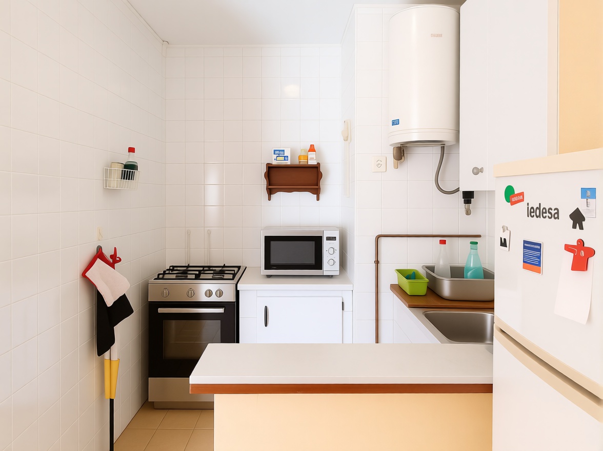 Piso en venta en primera línea de playa en Miami Playa Mont-Roig del Camp — Cocina