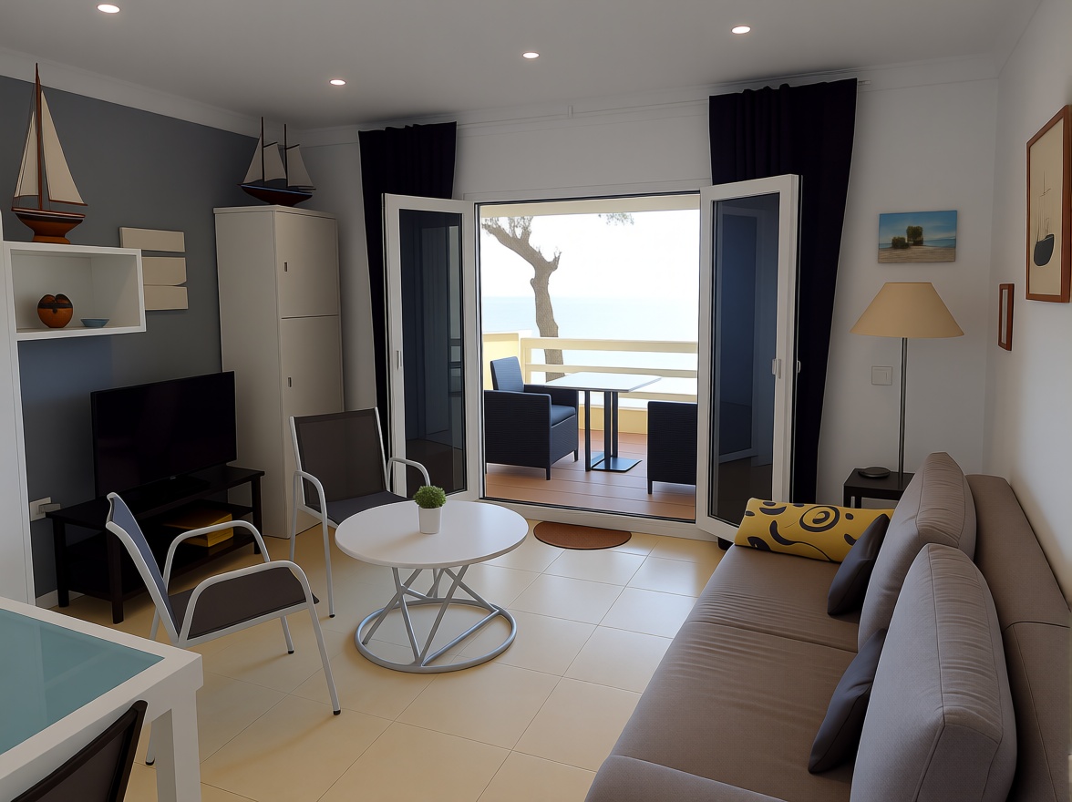 Apartamento à venda pé na areia em Mont-roig del Camp — Sala
