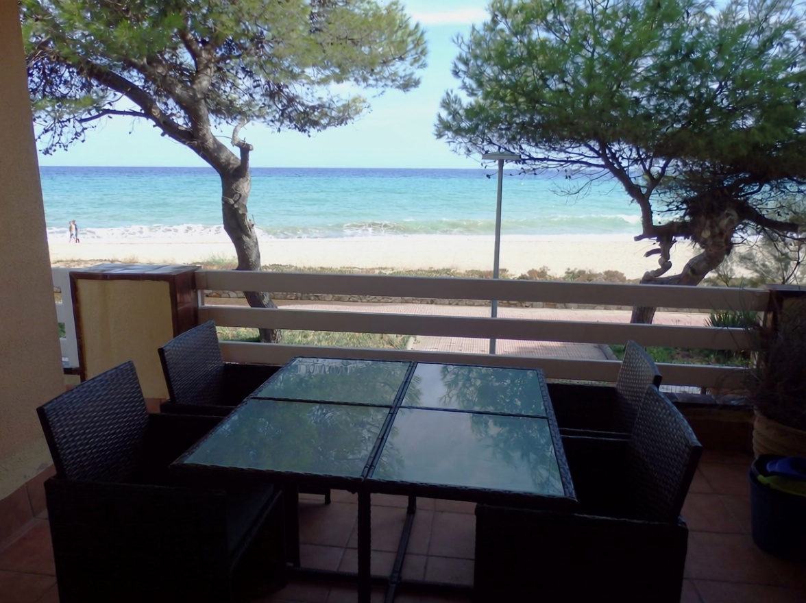 Apartamento à venda pé na areia em Mont-roig del Camp — Terraço mar