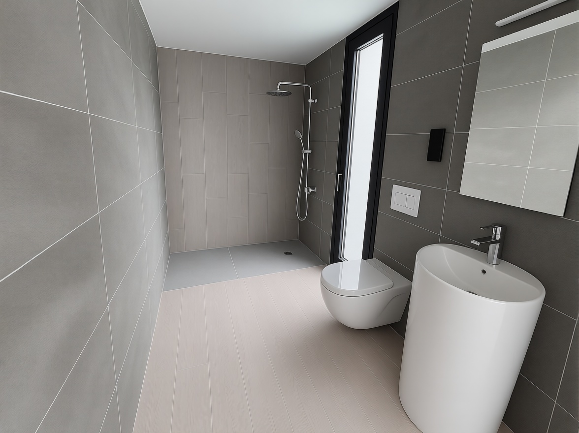 Chalet for sale with direct beach access in Hospitalet de l'Infant — Bathroom