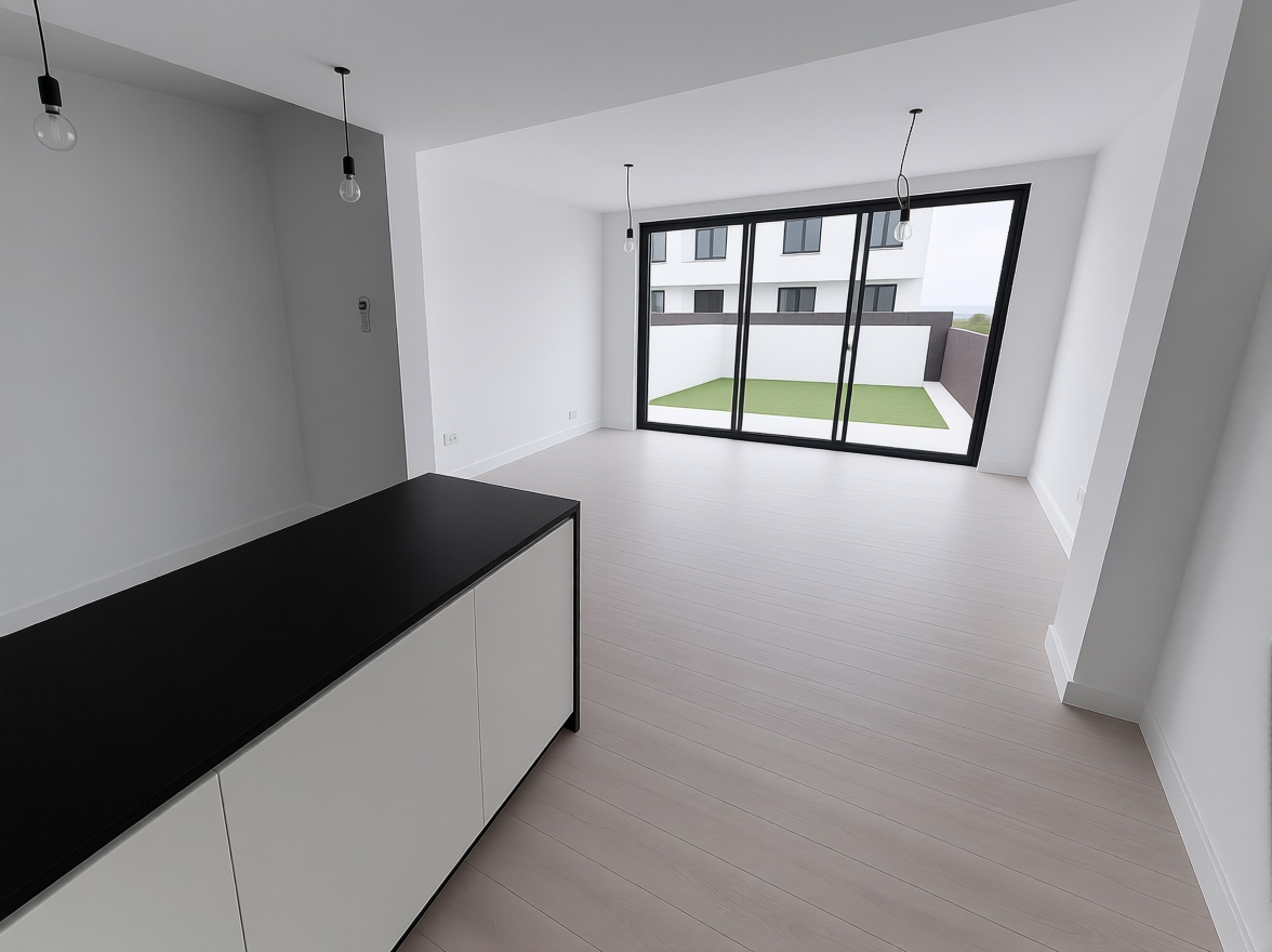 Piso en venta en primera línea de playa en Hospitalet de l'Infant — Salón
