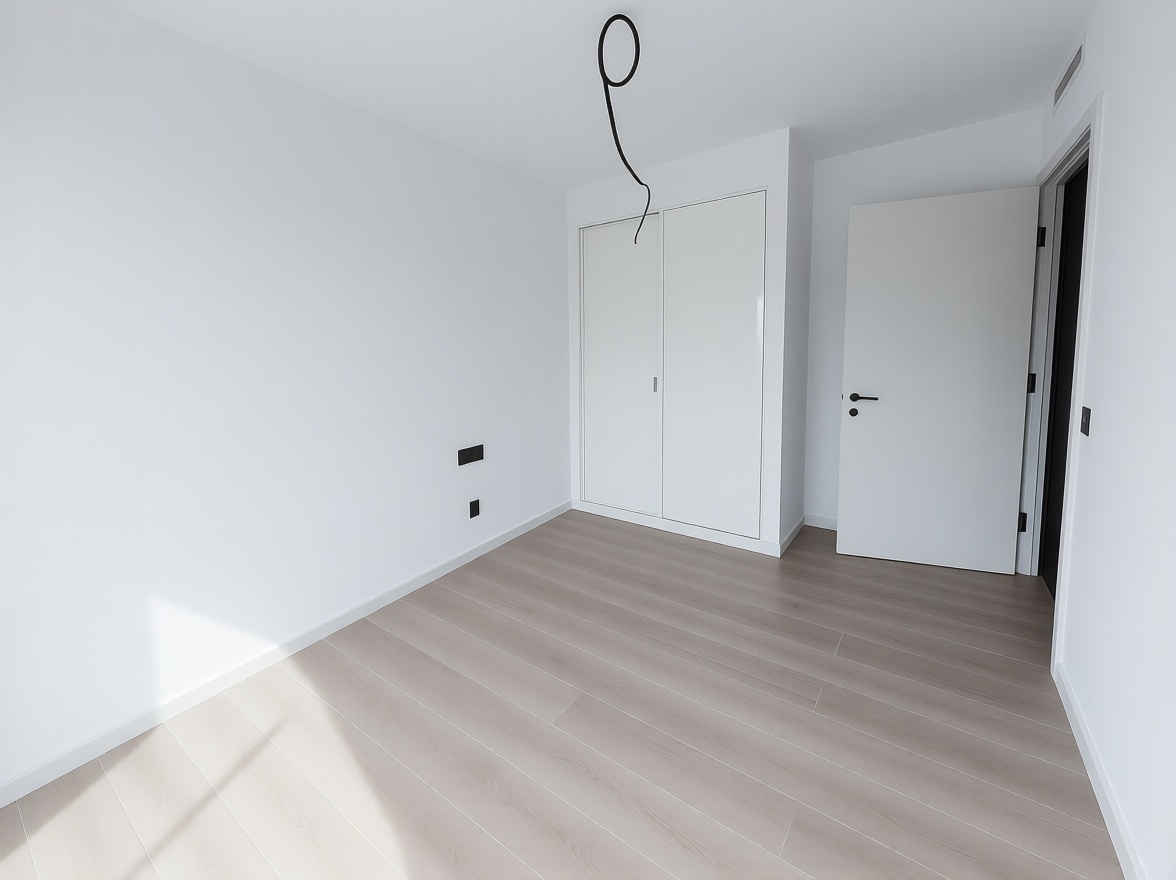 Piso en venta en primera línea de playa en Hospitalet de l'Infant — Dormitorio