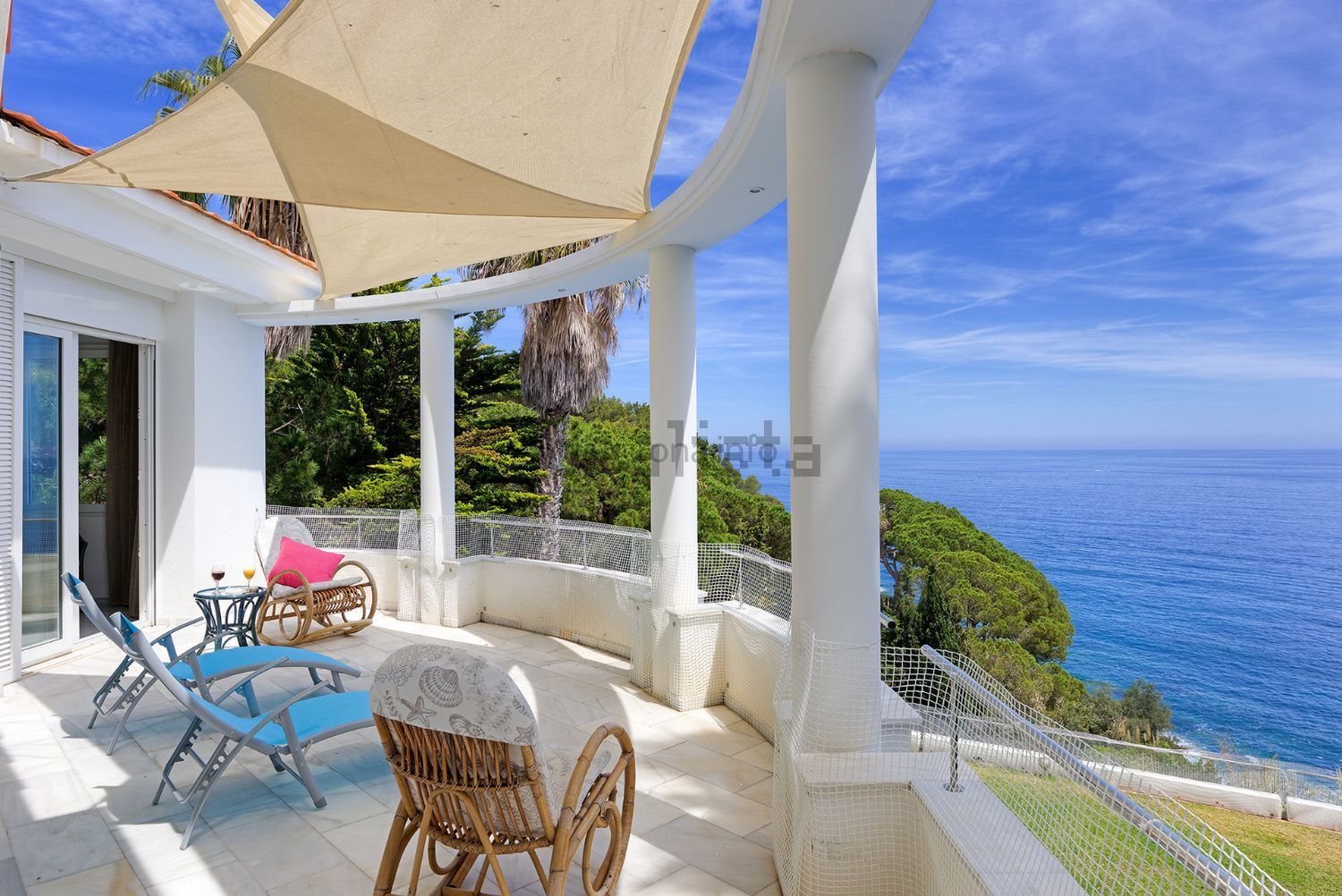 Chalet con acceso directo a playa en Lloret de Mar