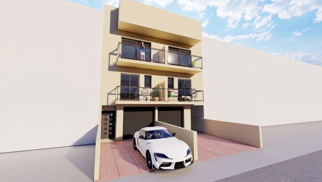 Appartement à vendre pieds dans l'eau à Empuriabrava — Façade