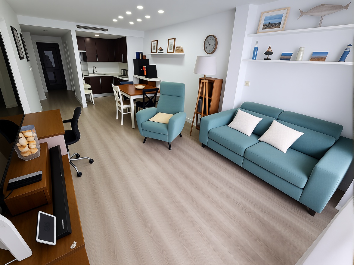 Flat for sale frontline beach in Llançà — Living room