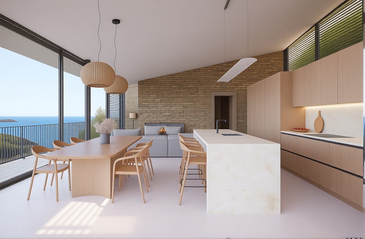 Chalet en venta con acceso directo a la playa en Alt Empordà, Girona — Cocina