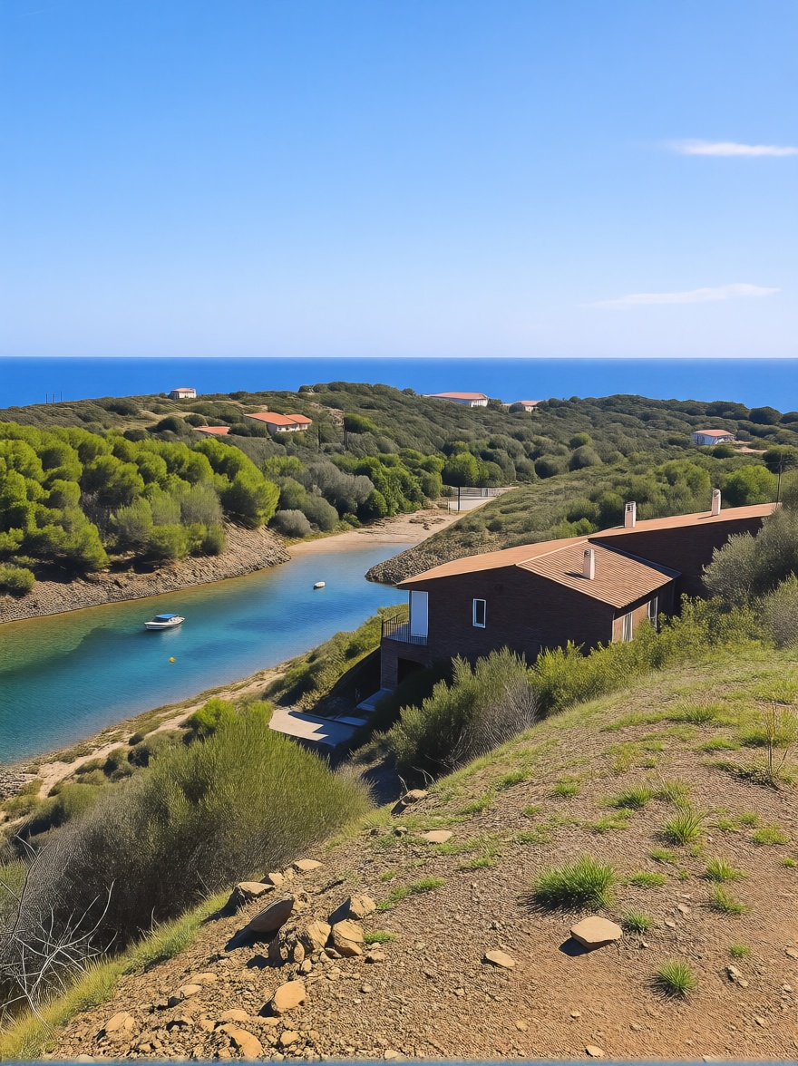 Chalet en venta con acceso directo a la playa en Alt Empordà, Girona — Vista mar
