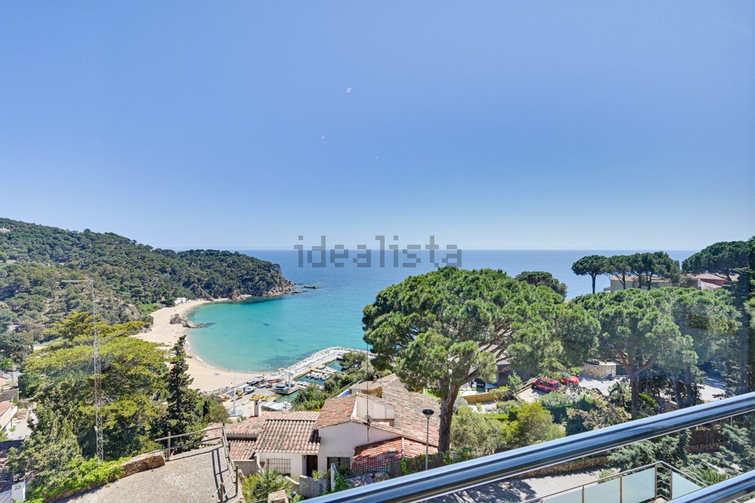Chalet com acesso direto à praia em Lloret de Mar — Vista mar