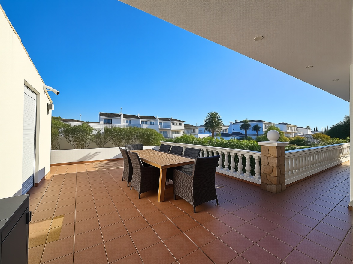 Chalet zum Verkauf mit direktem Strandzugang in Empuriabrava — Meerterrasse