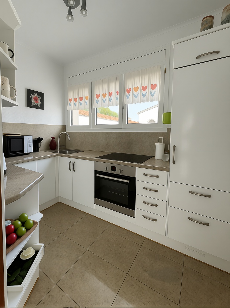Chalet zum Verkauf mit direktem Strandzugang in Empuriabrava — Küche